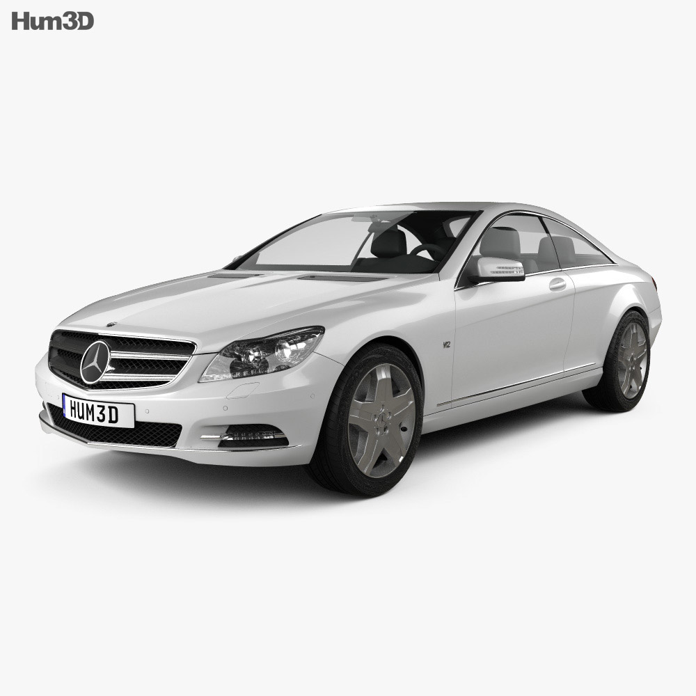 Mercedes-Benz CL级 W216 2014 3D模型