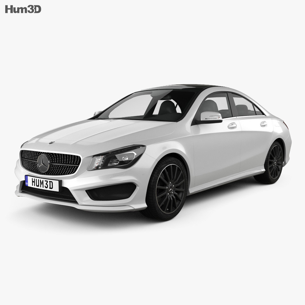Mercedes-Benz CLA AMG Sports Package 2016 3d model