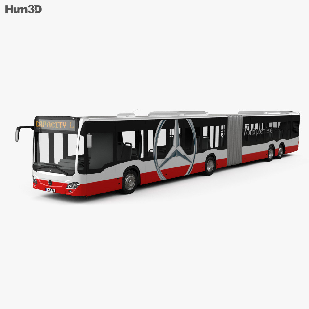Mercedes-Benz CapaCity L 4-door bus 2014 3d model