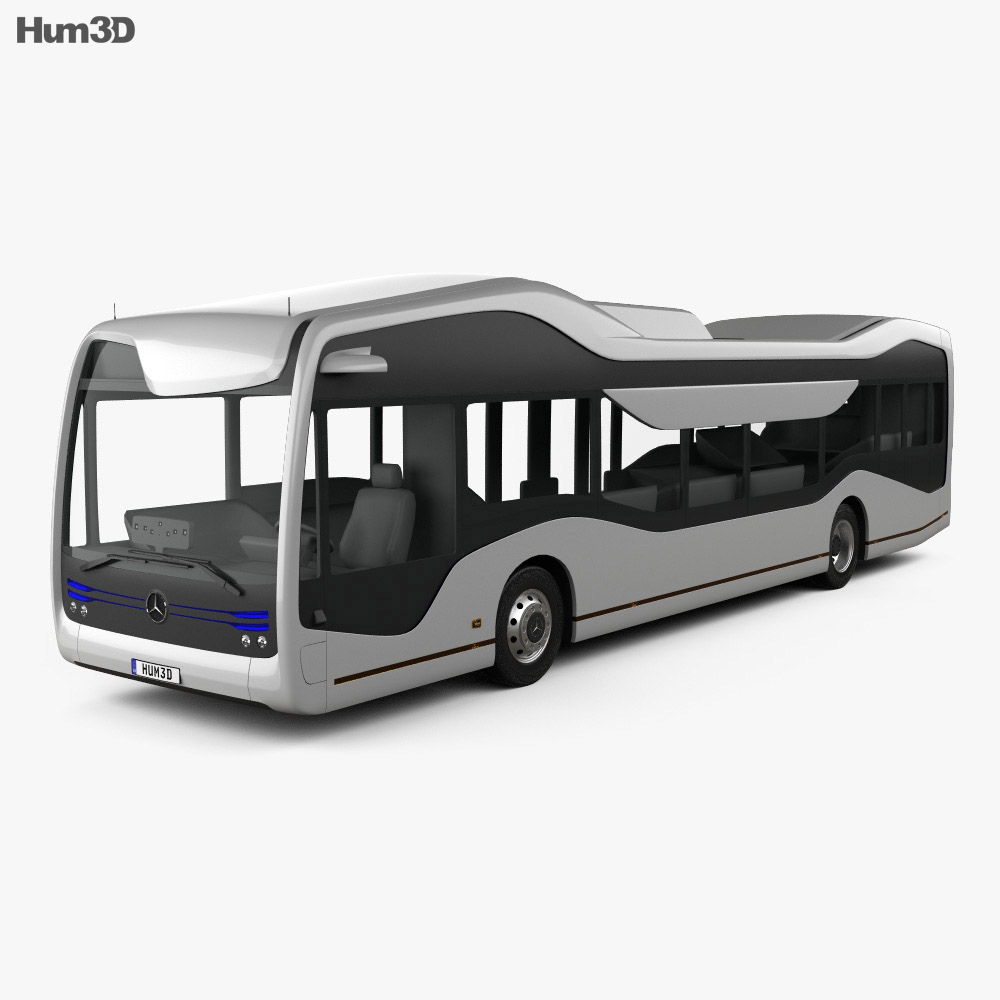 Mercedes-Benz Future bus 2016 3d model