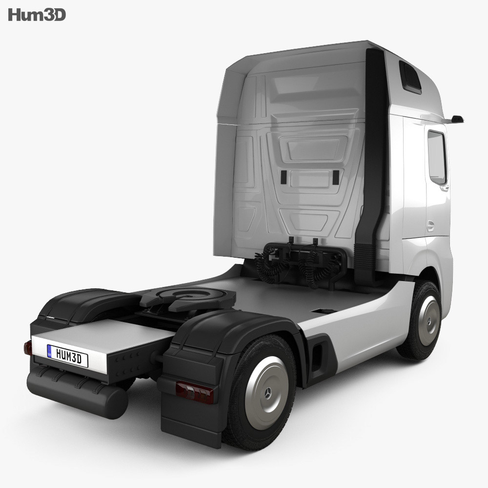 Mercedes-Benz Future Truck 2022 3d model back view
