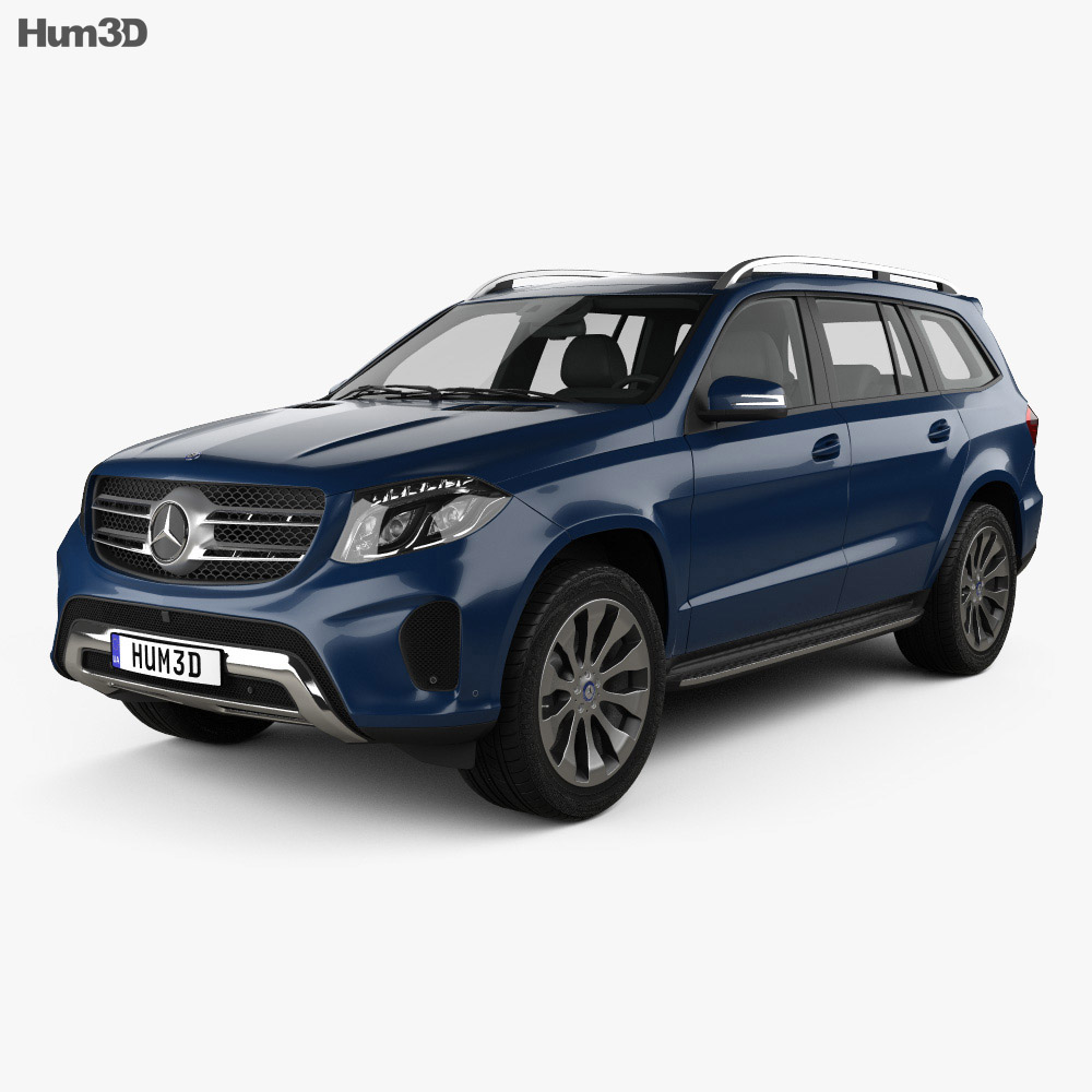 Mercedes-Benz GLS-class 2018 3d model