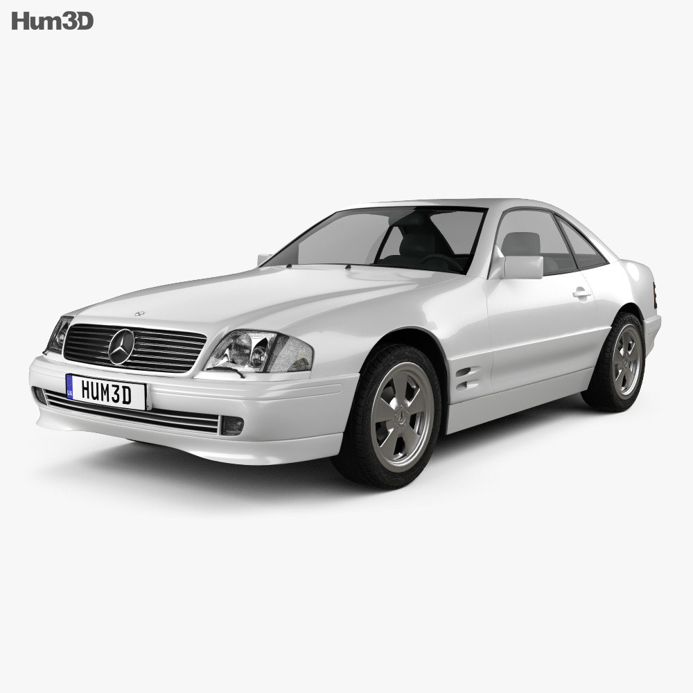 Mercedes-Benz SL级 (R129) 2002 3D模型
