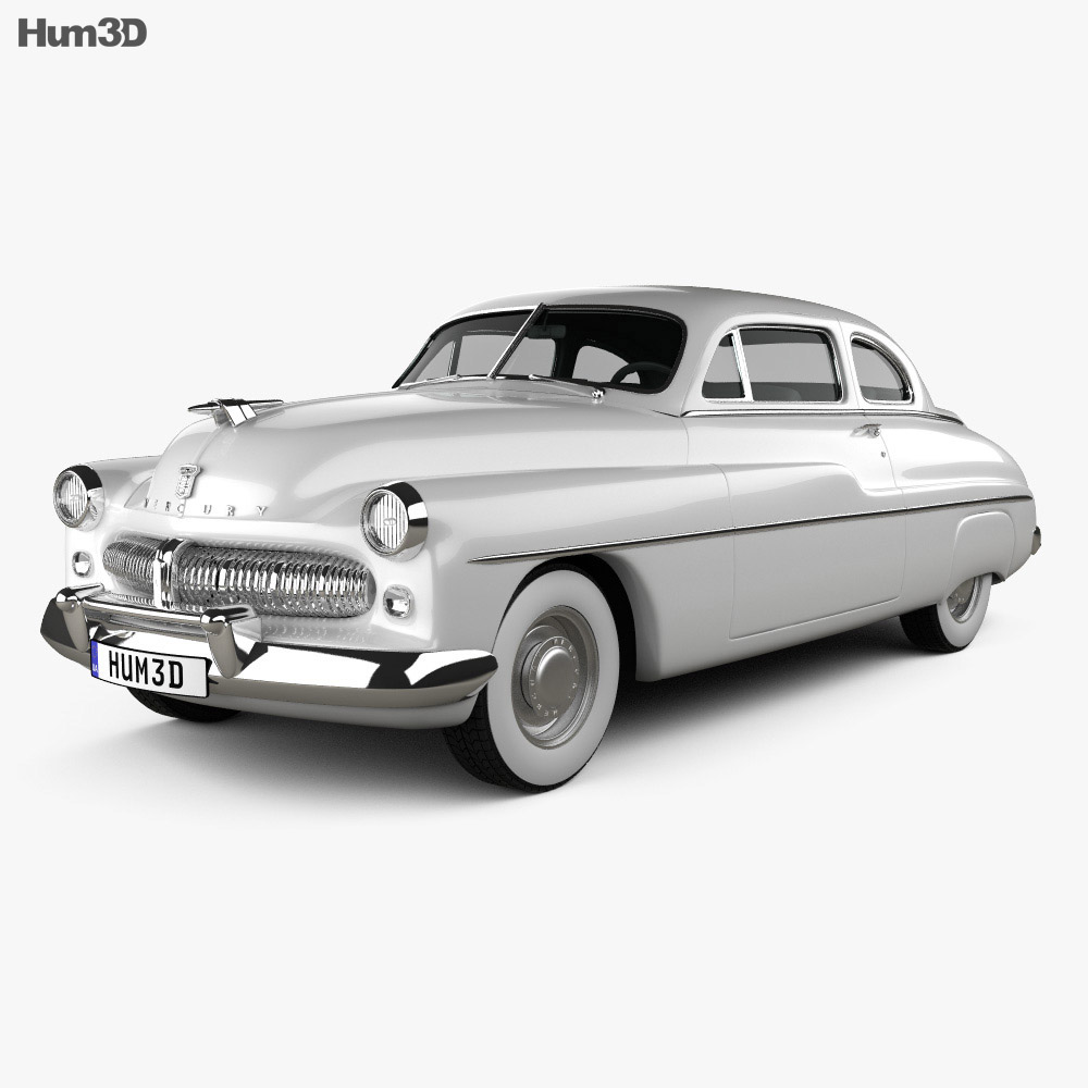 Mercury Eight Coupe 1949 3Dモデル