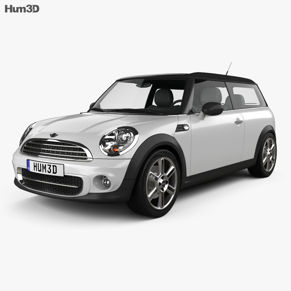 Mini Cooper Clubman 2011 3d Model Vehicles On Hum3d