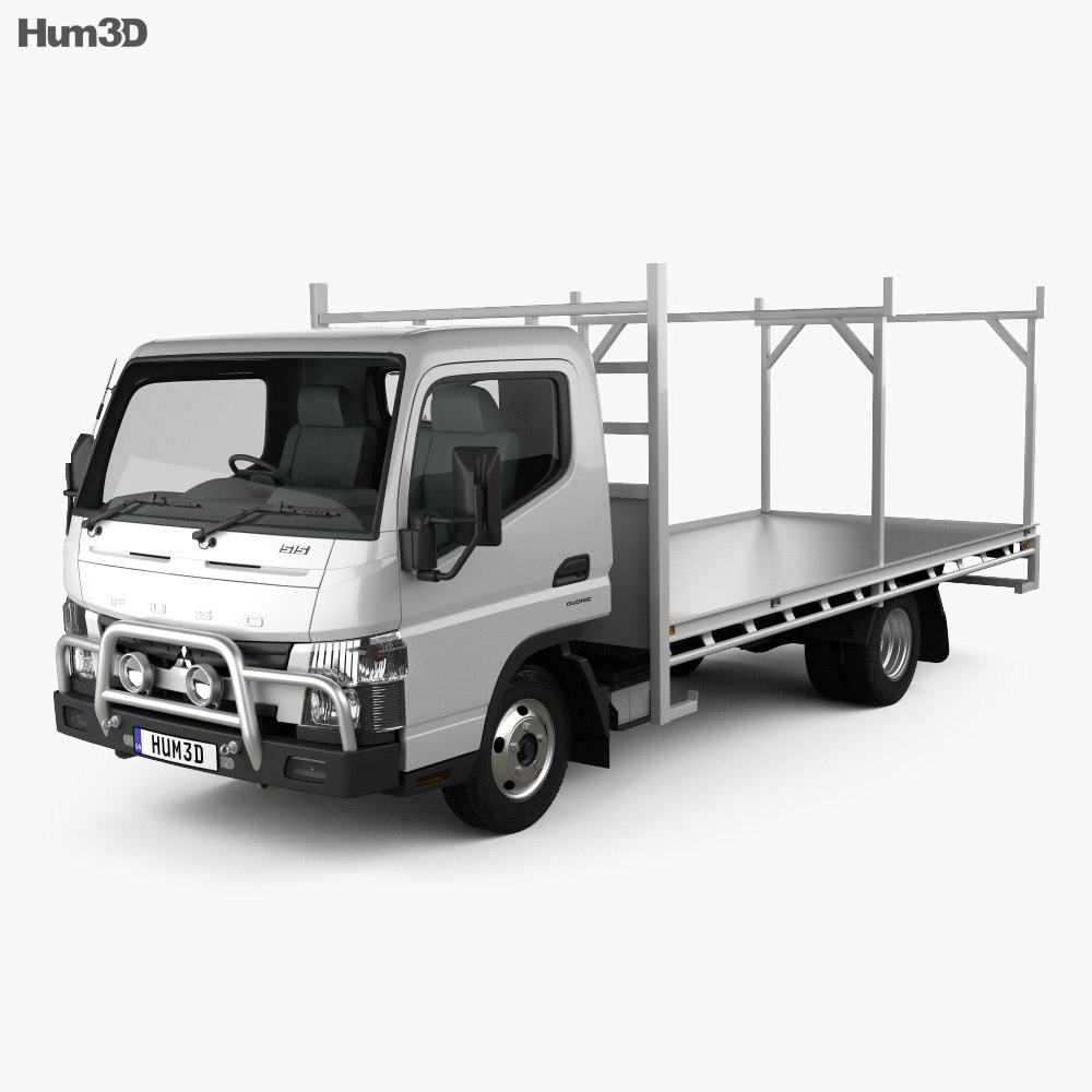 Mitsubishi Fuso Canter 515 Wide Single Cab Absolute Access Truck 16 3d Model Vehicles On Hum3d