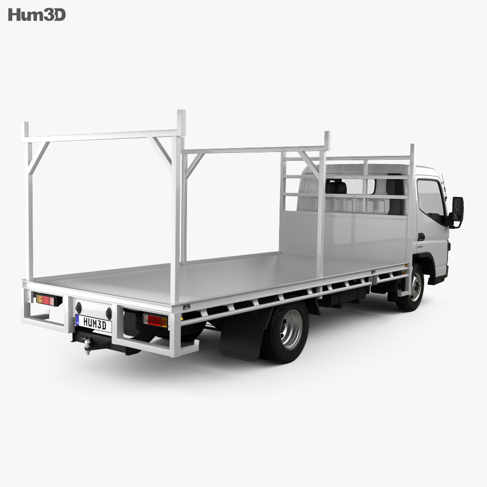Mitsubishi Fuso Canter 515 Wide Single Cab Absolute Access Truck 16 3d Model Vehicles On Hum3d