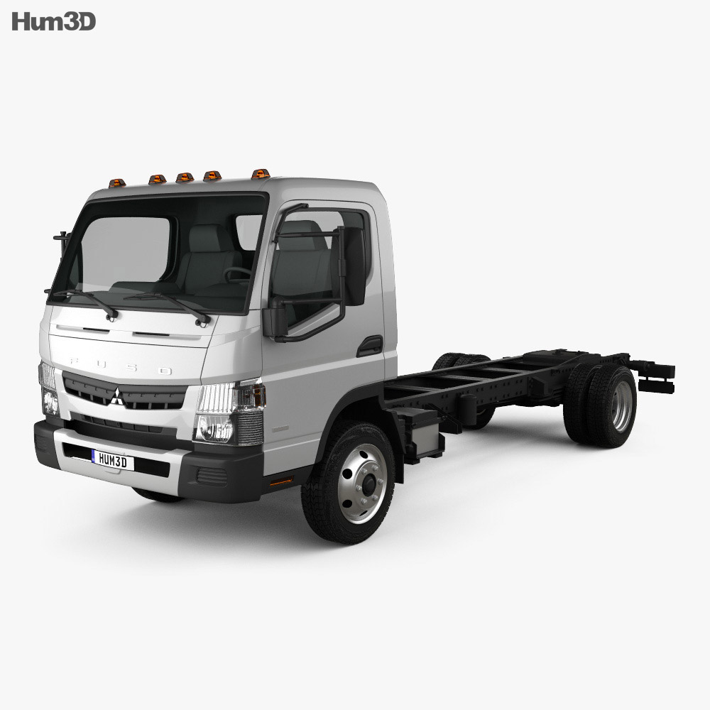 Mitsubishi Fuso Fahrgestell LKW 2013 3D-Modell