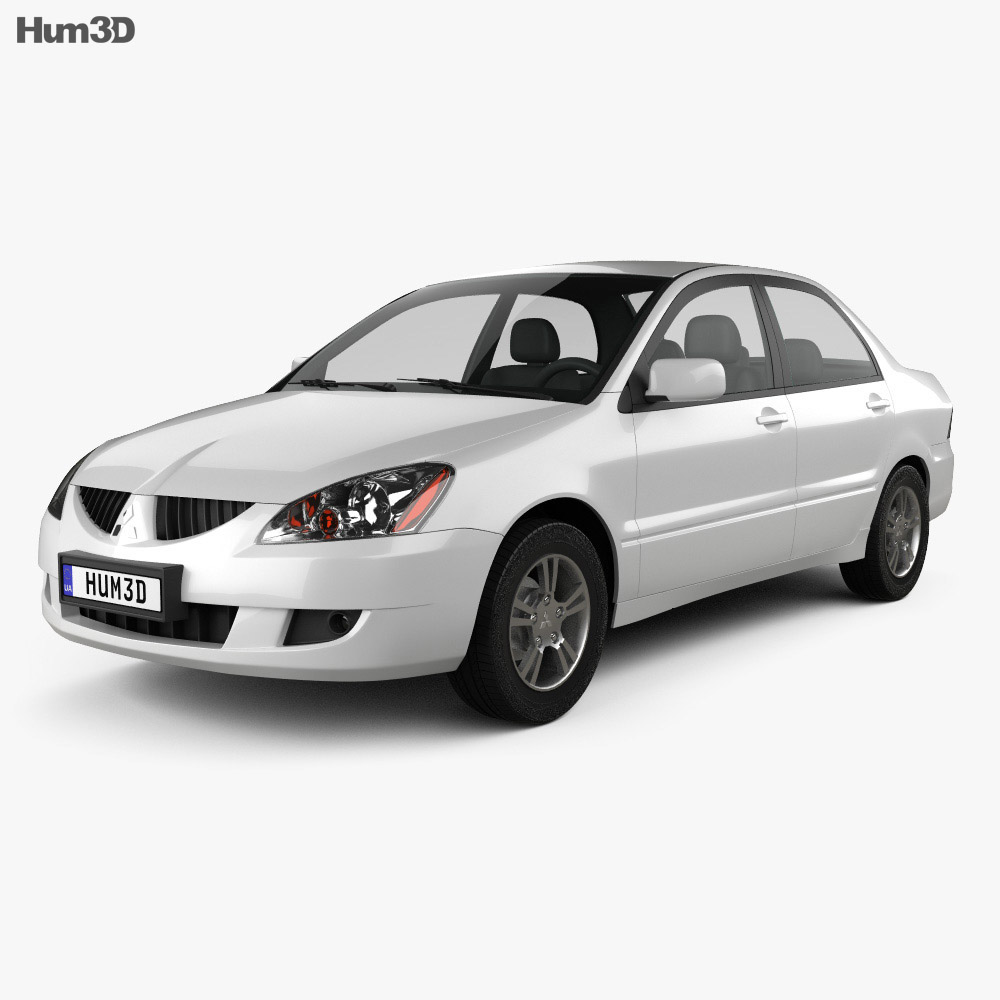 Mitsubishi Lancer Ralliart sedan 2005 Modelo 3d