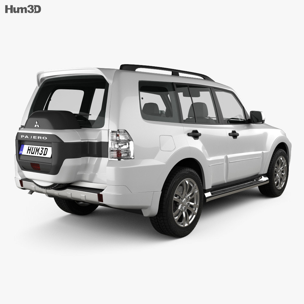 Mitsubishi Pajero (Montero) Wagon 2015 3D model Vehicles