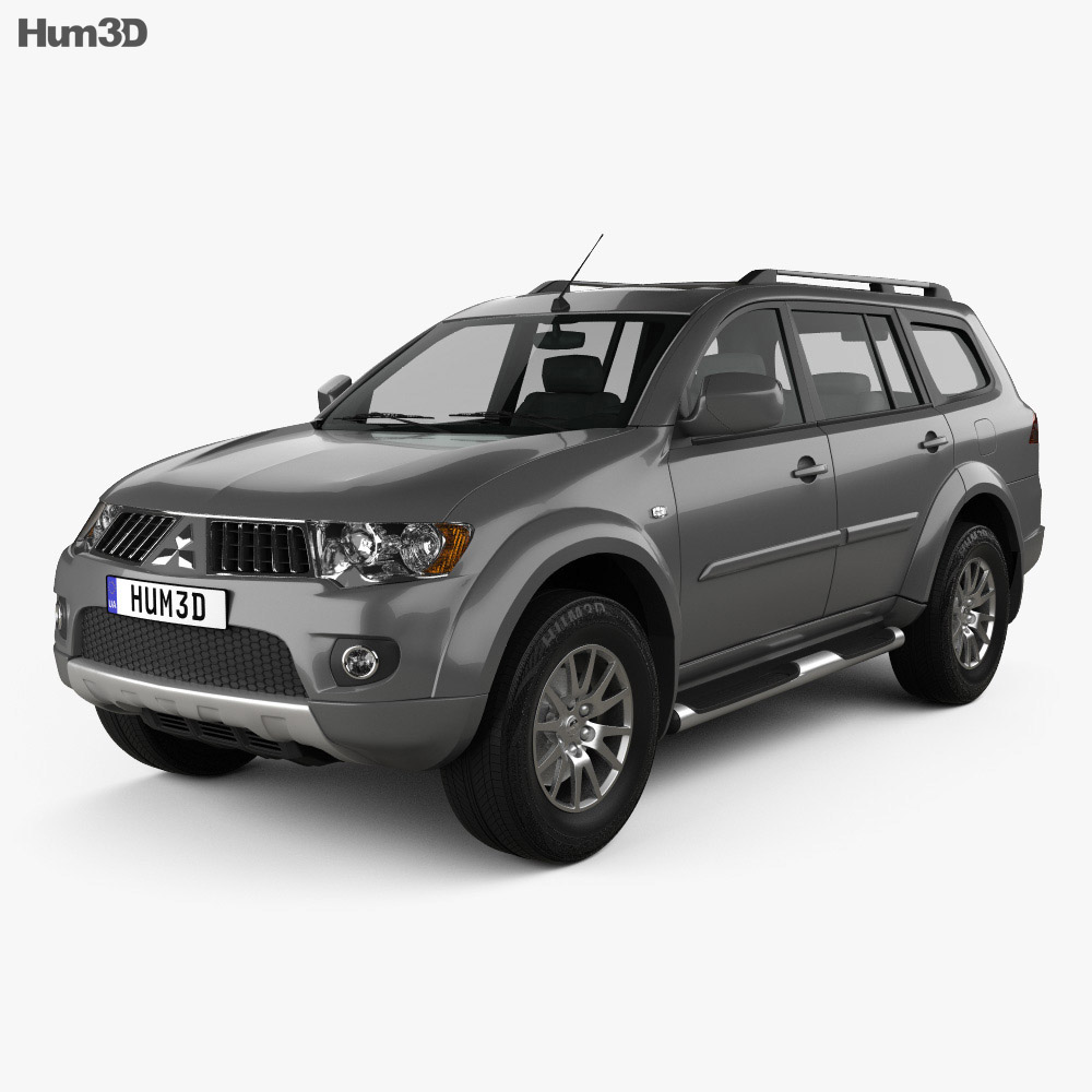 Mitsubishi Pajero Sport 2009 3D model Vehicles on Hum3D