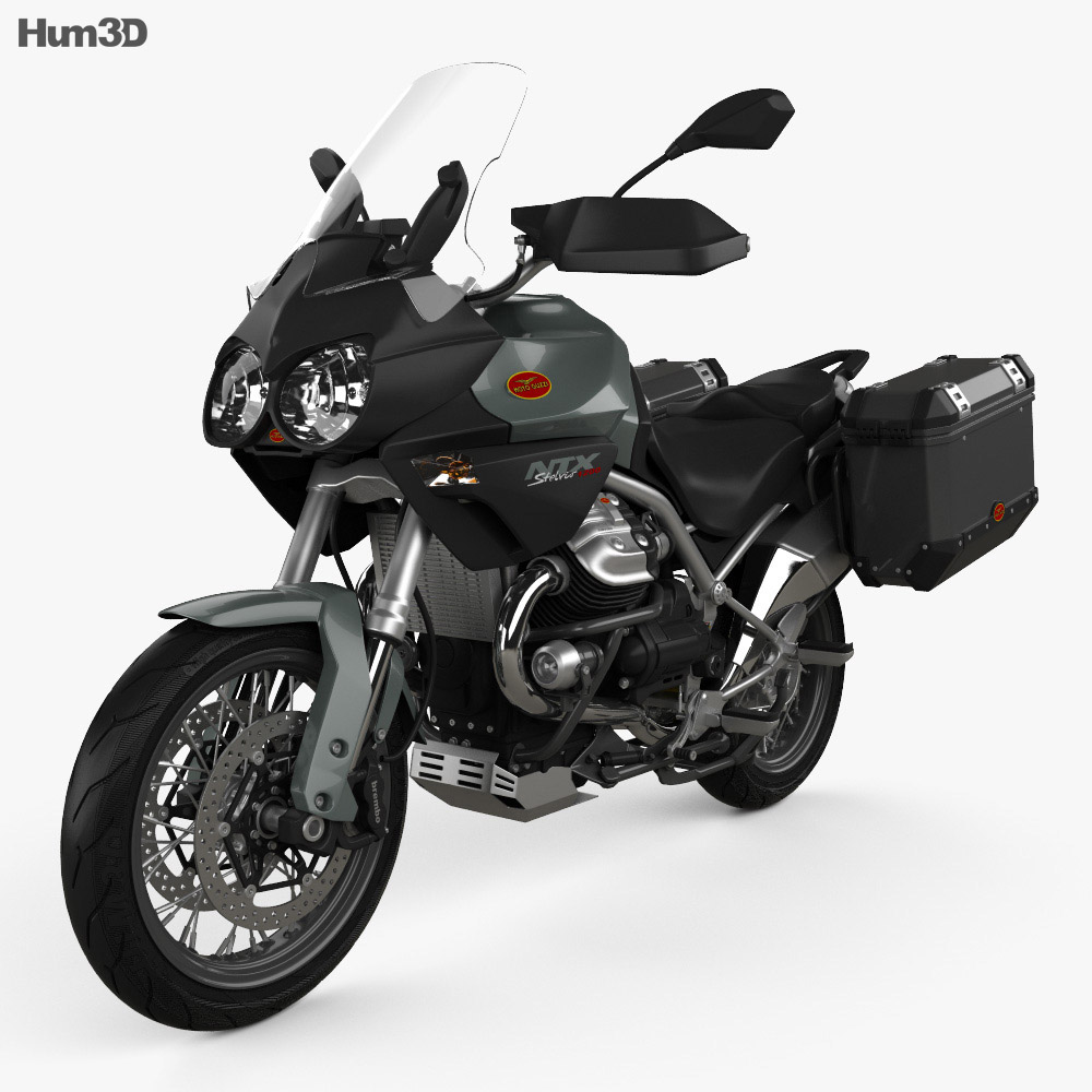 Moto Guzzi Stelvio 1200 NTX 2015 3d model