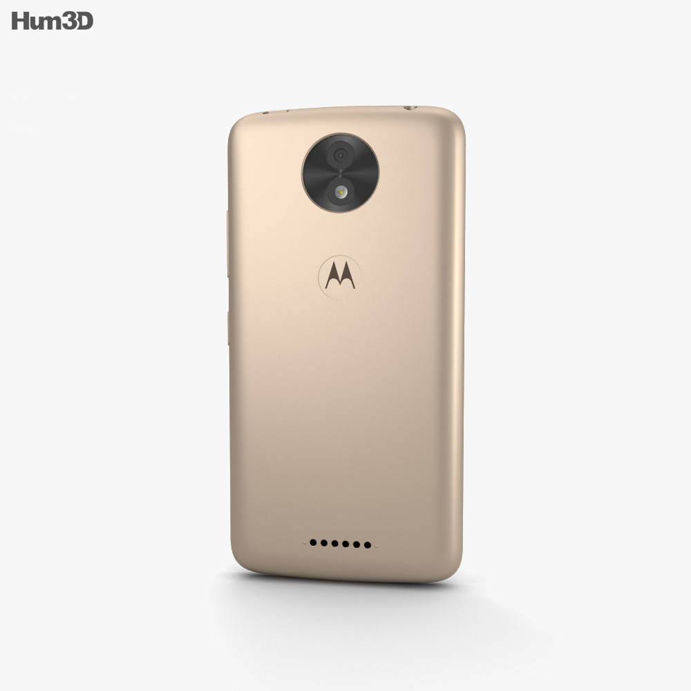 Motorola Moto C Plus Fine Gold 3d model