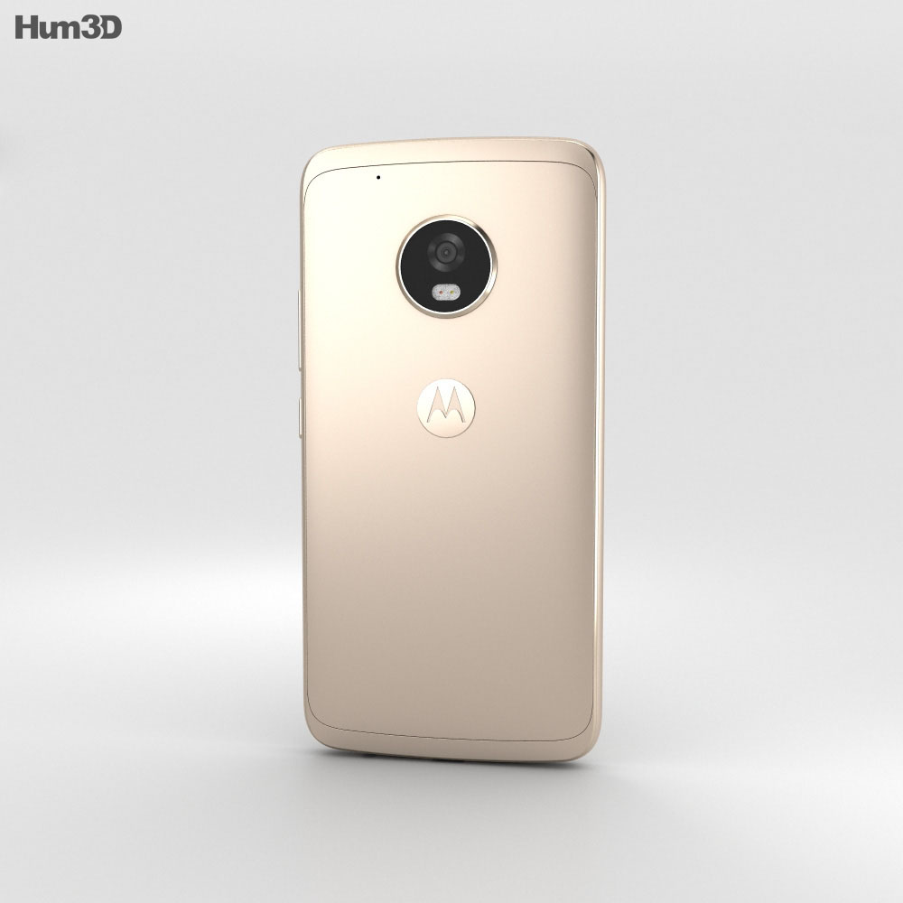 Motorola Moto G5 Plus Fine Gold Modelo 3D - Electrónica on Hum3D