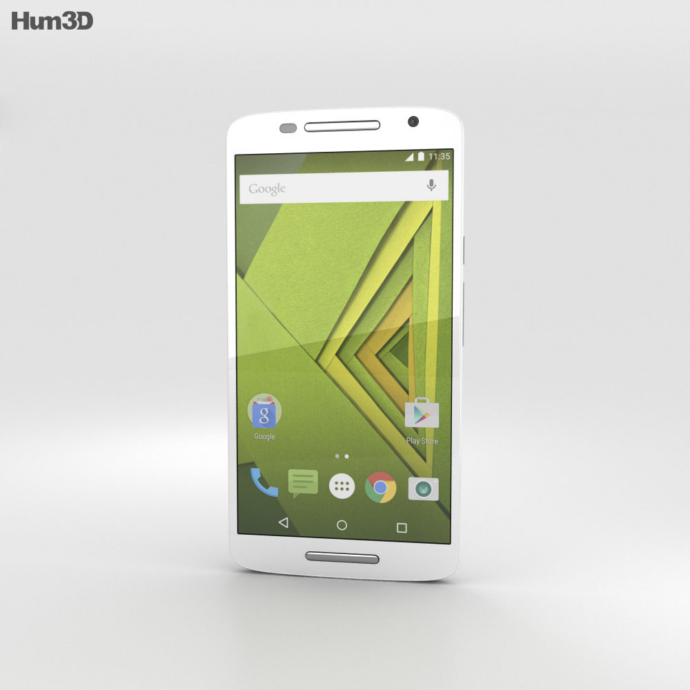 Motorola Moto X Play White 3d model