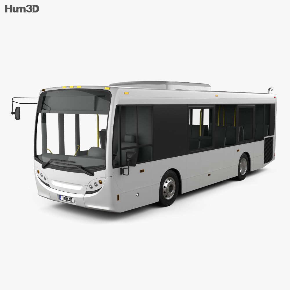 New Flyer MiDi bus 2016 3d model
