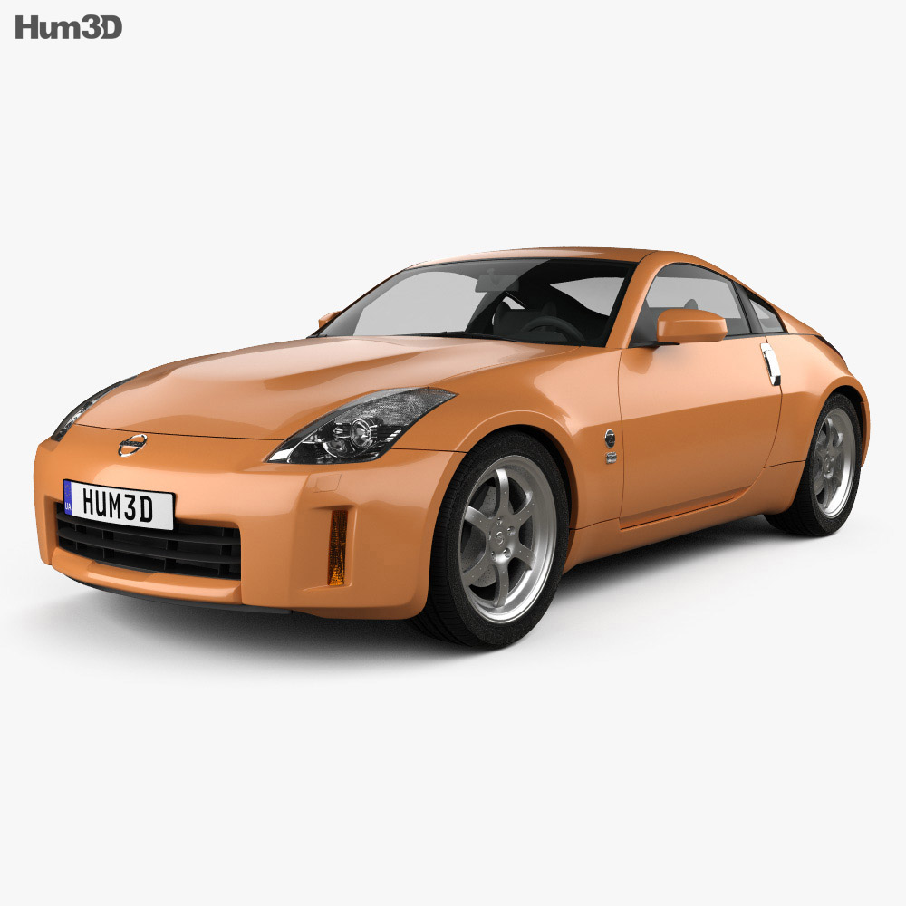 Nissan 350z Z33 07 3d Model Vehicles On Hum3d