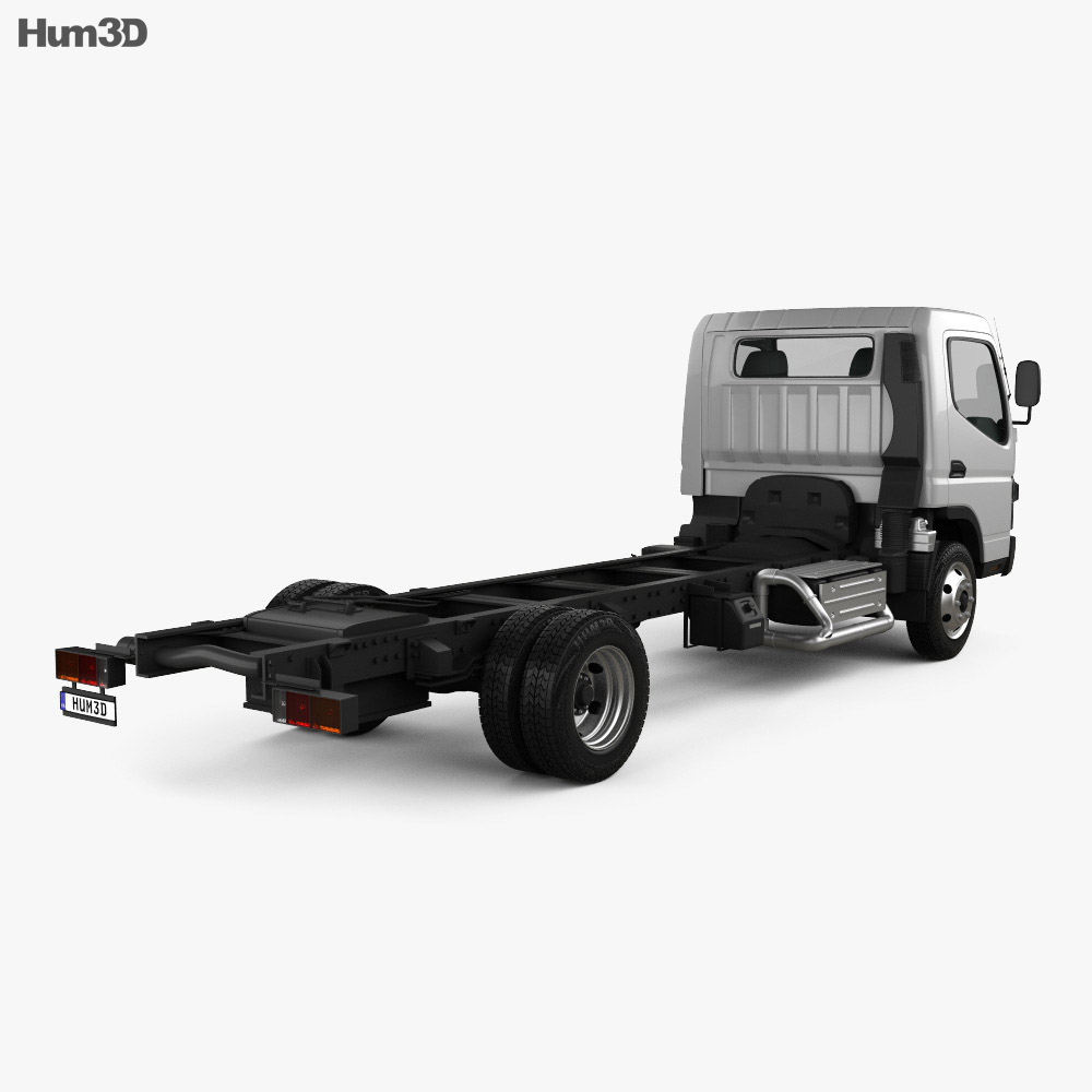 Nissan Atlas Chassis Truck 2017 3d model back view