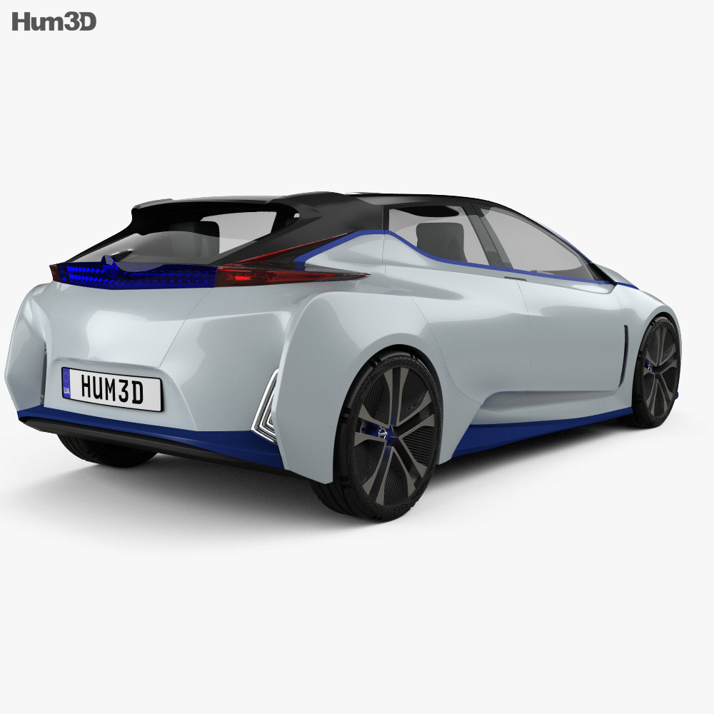 Nissan IDS 2015 3D model - Vehicles on Hum3D