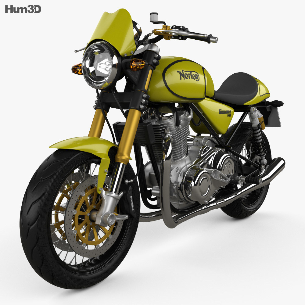 Norton 961 Commando 2009 Modelo 3d