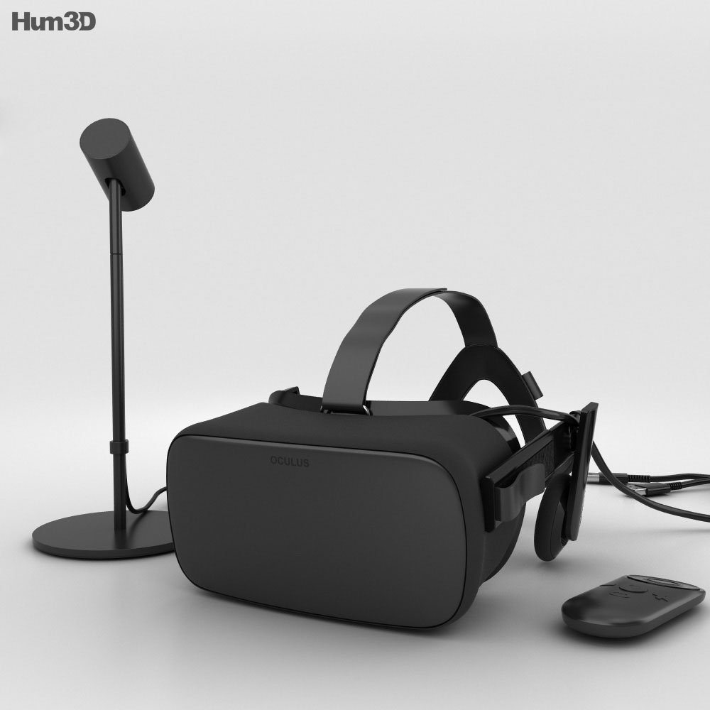 Oculus Rift 3D模型