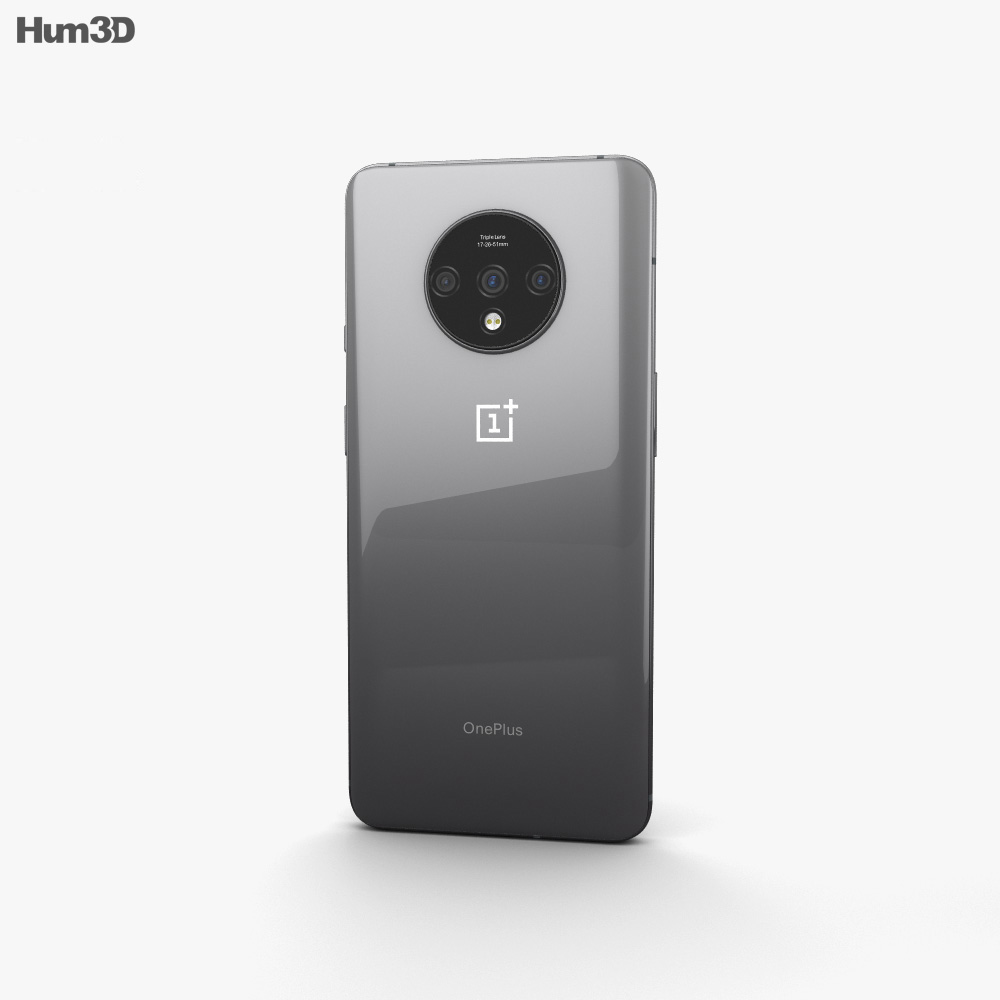 OnePlus 7T Frosted Silver 3D model