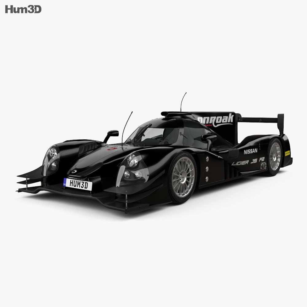 Onroak Automotive Ligier JS P2 2015 3D 모델 