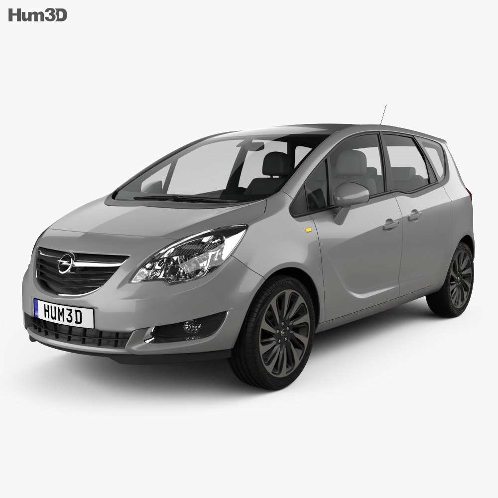 Opel Meriva (B) 2016 3d model