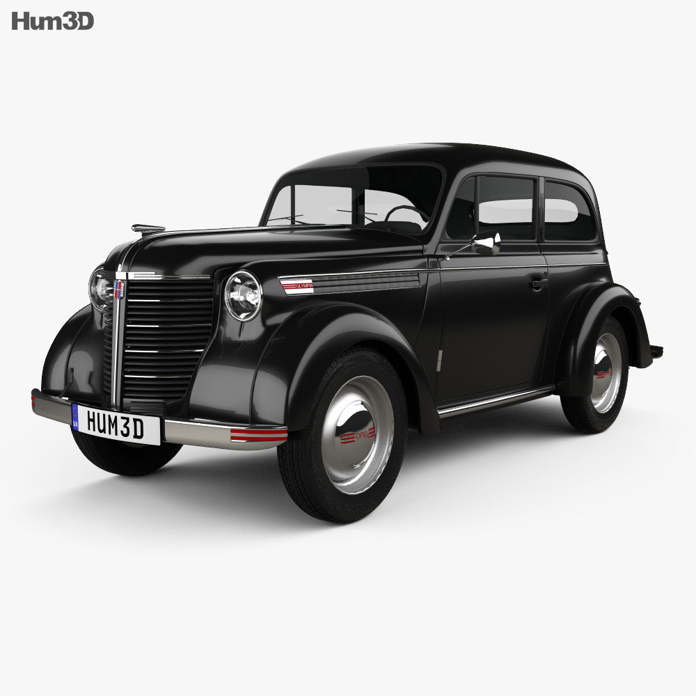Opel Olympia (OL38) 1938 3D-Modell