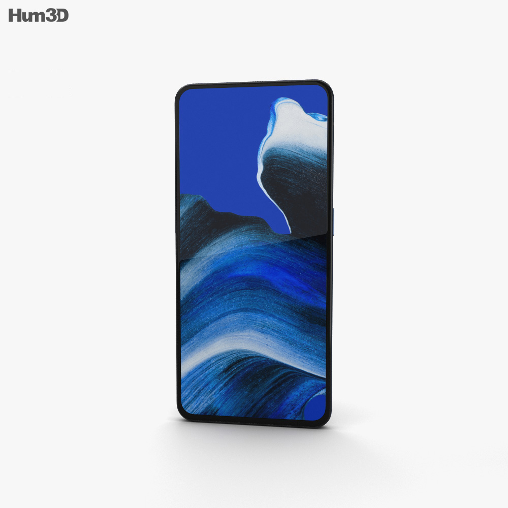 Oppo Reno 2 Luminous Black 3d model