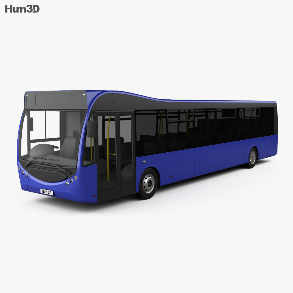Optare MetroCity bus 2012 3d model