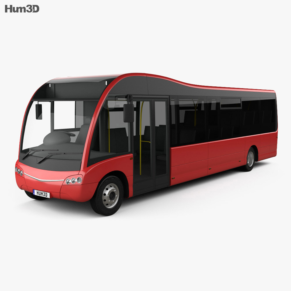 Optare Solo bus 2007 3D model - Vehicles on Hum3D