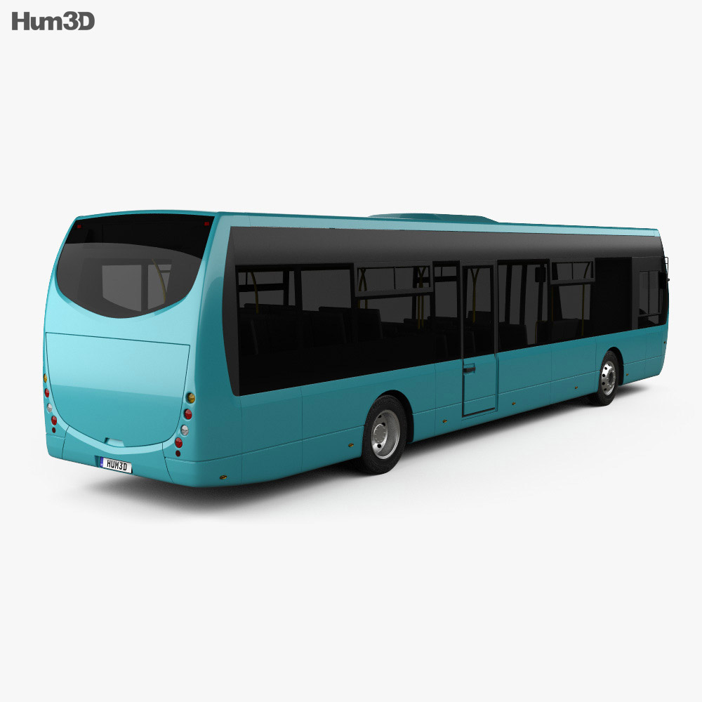 Optare Tempo bus 2011 3D model - Vehicles on Hum3D