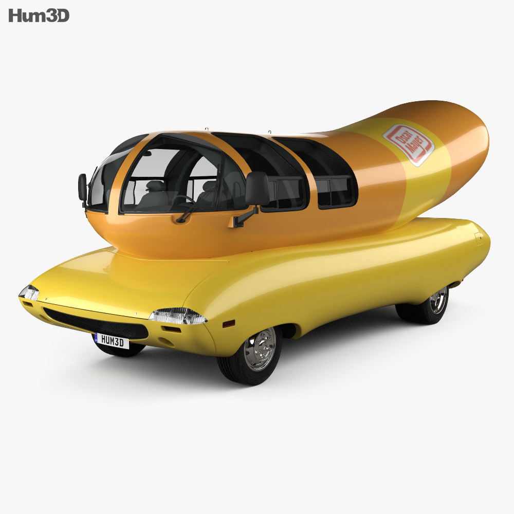 Oscar Mayer Wienermobile 2012 3D модель