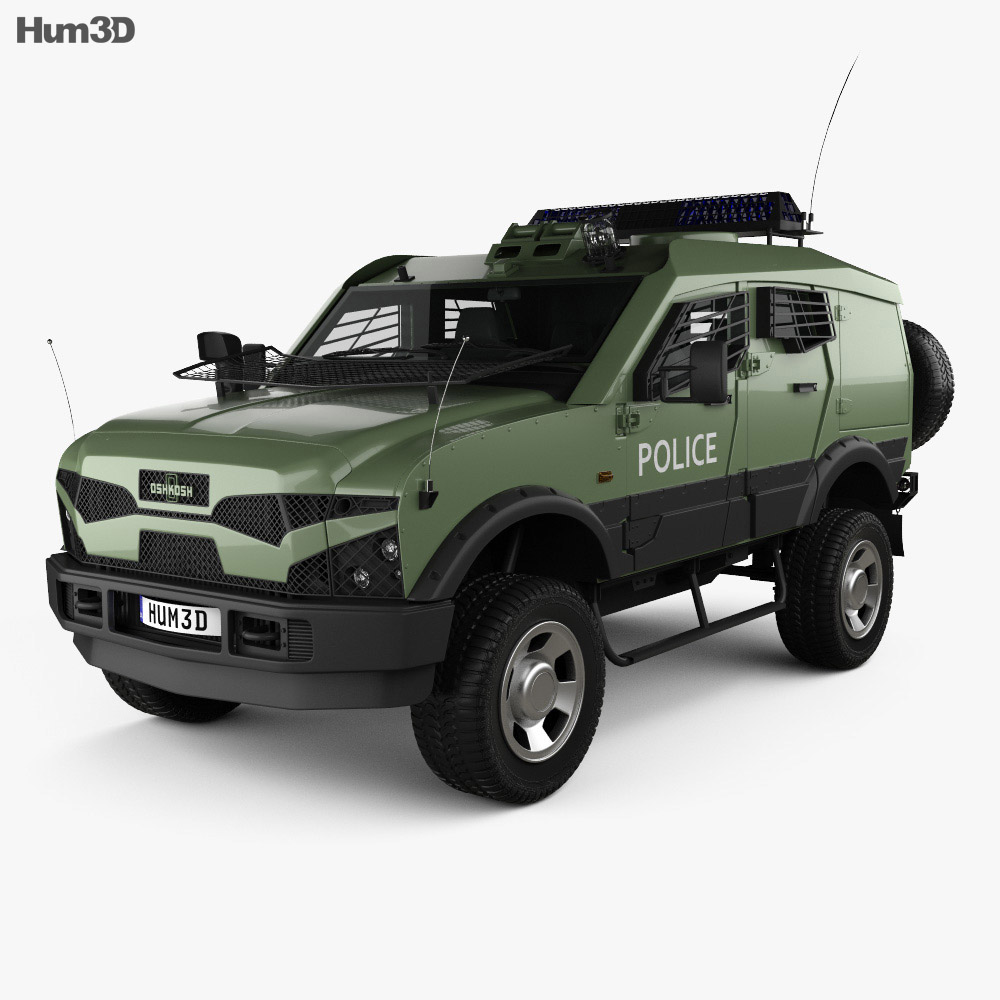 Oshkosh Sand Cat Transport 2014 3d model