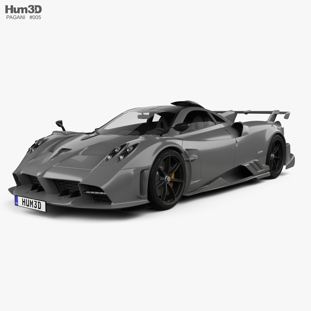 Pagani Imola 2022 3D model - Vehicles on Hum3D