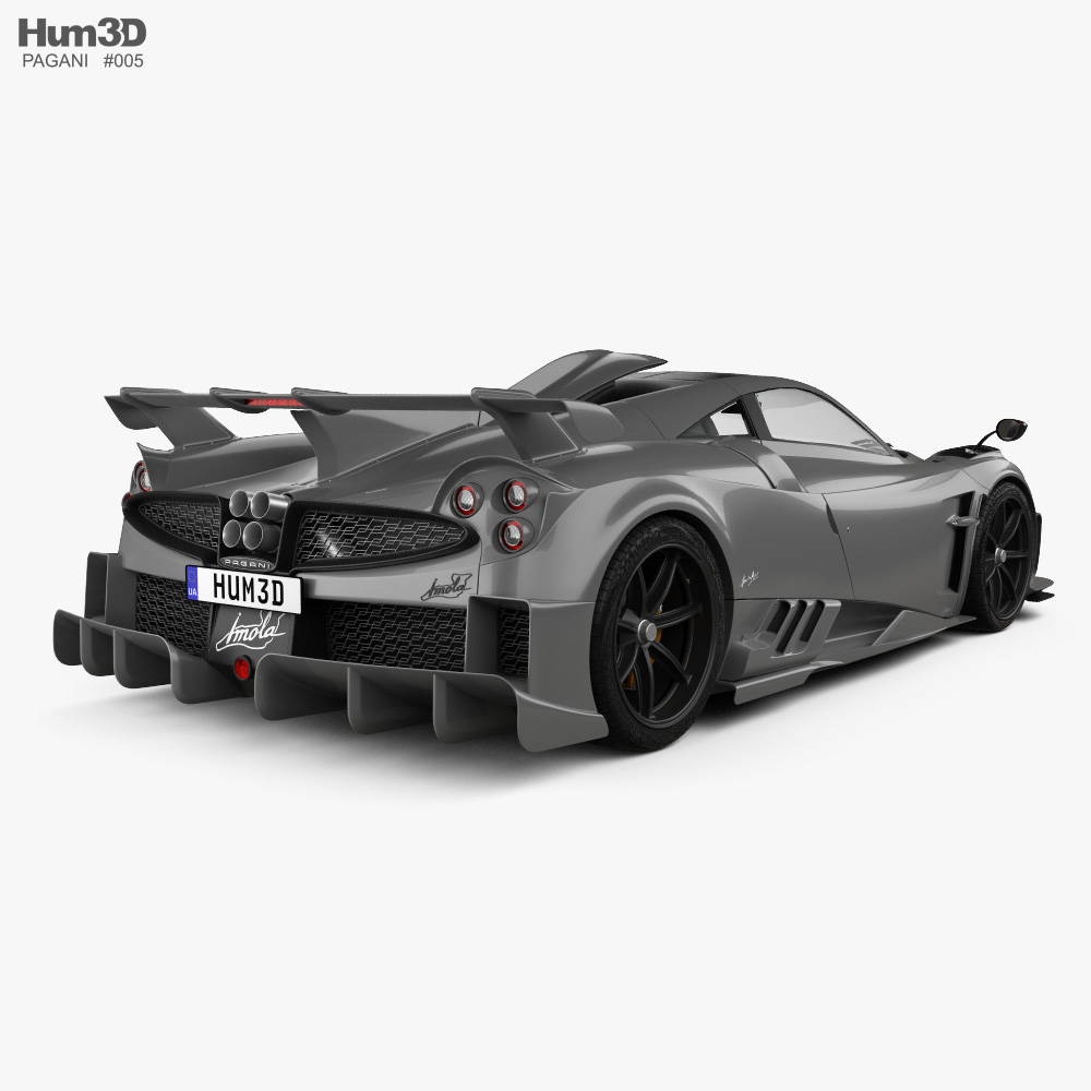 Pagani Imola 2022 3D model - Vehicles on Hum3D