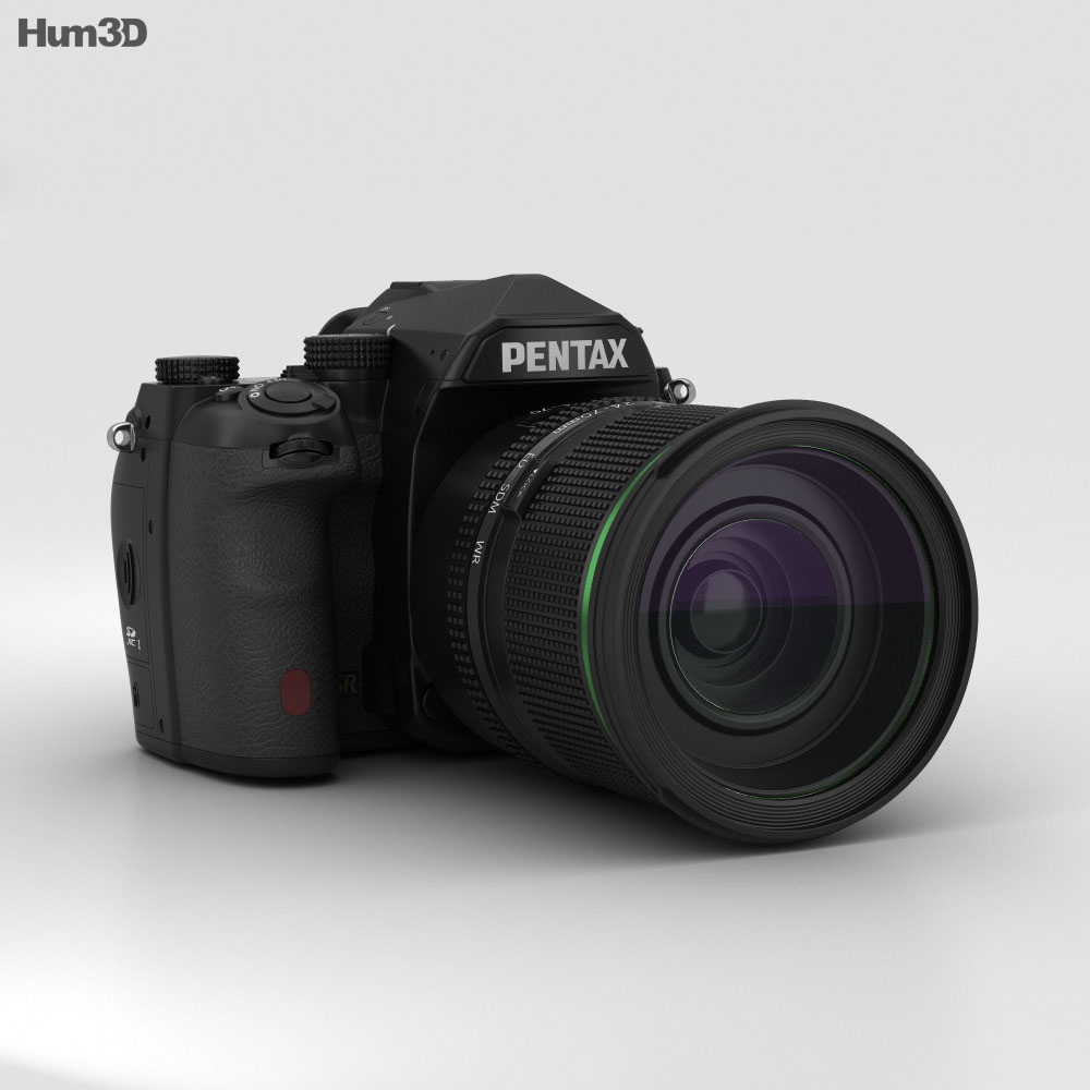 Pentax K-1 3D 모델 