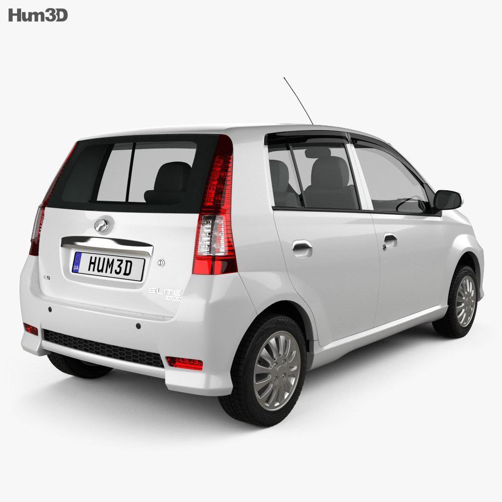 Perodua Viva 2009 3D model - Vehicles on Hum3D