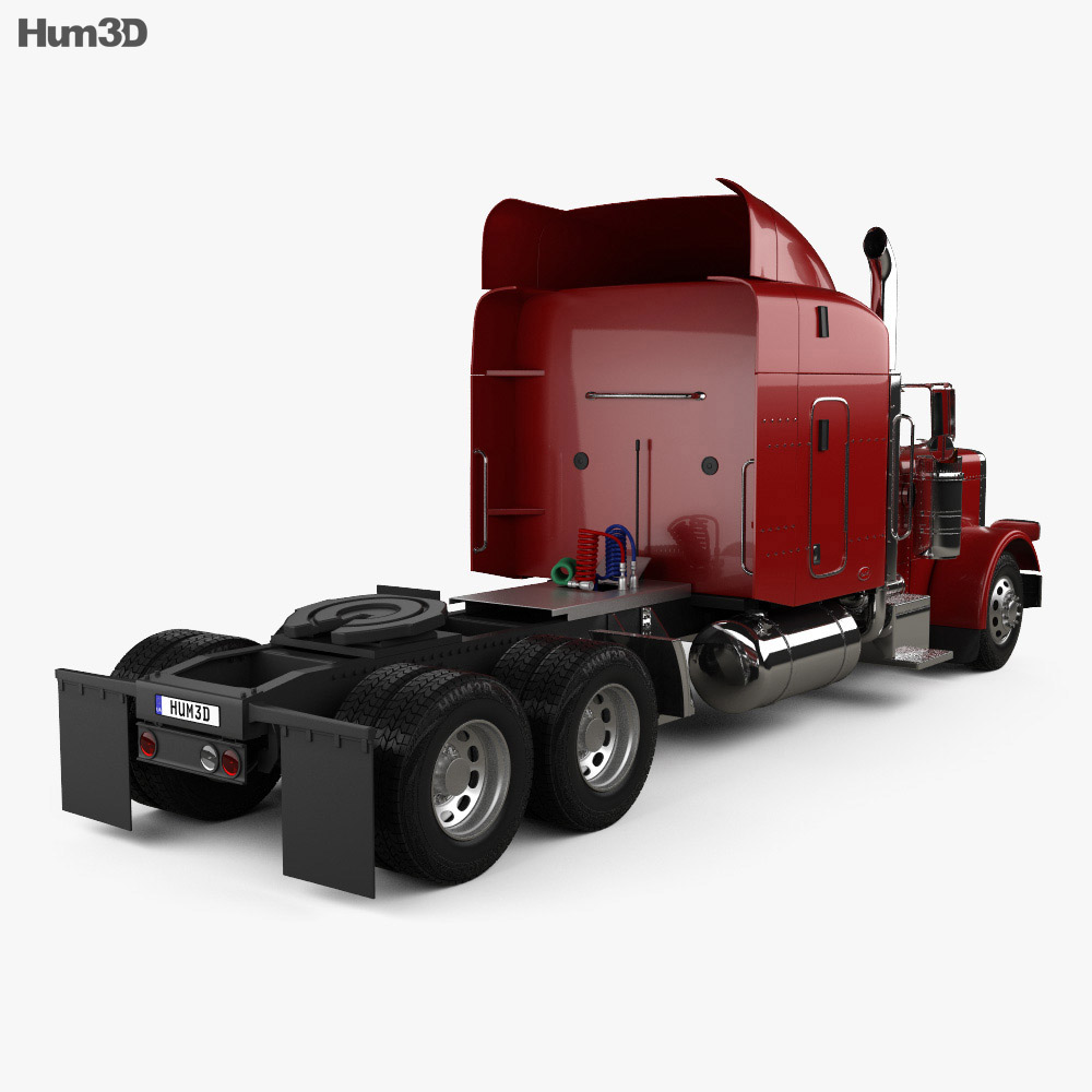 Peterbilt 389 Tractor Truck 2015 3D model - Vehicles on Hum3D