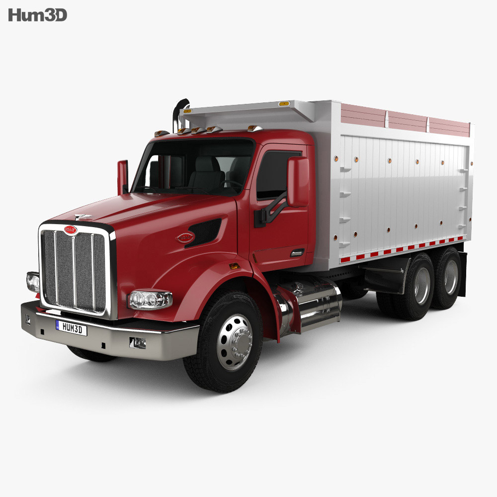 Peterbilt 567 ティッパートラック 2015 3Dモデル