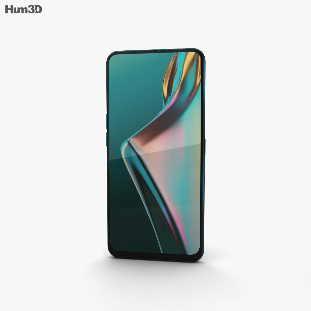 Oppo K3 Jade Black 3d model