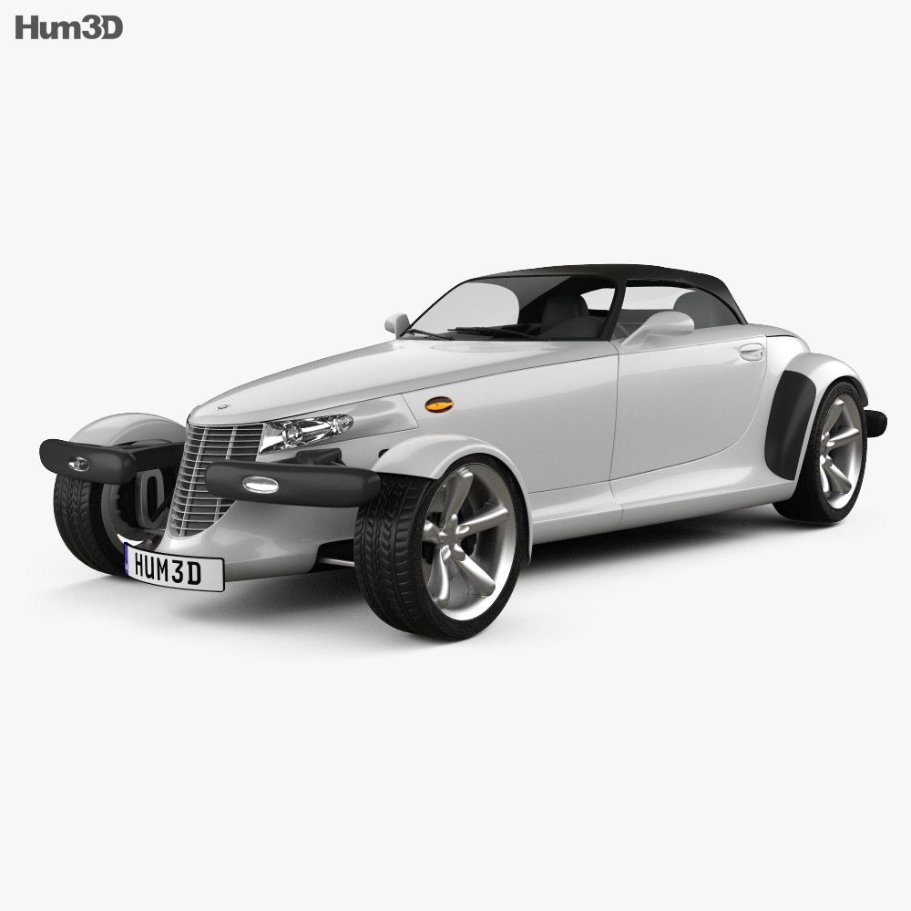 Plymouth Prowler 2002 3d model