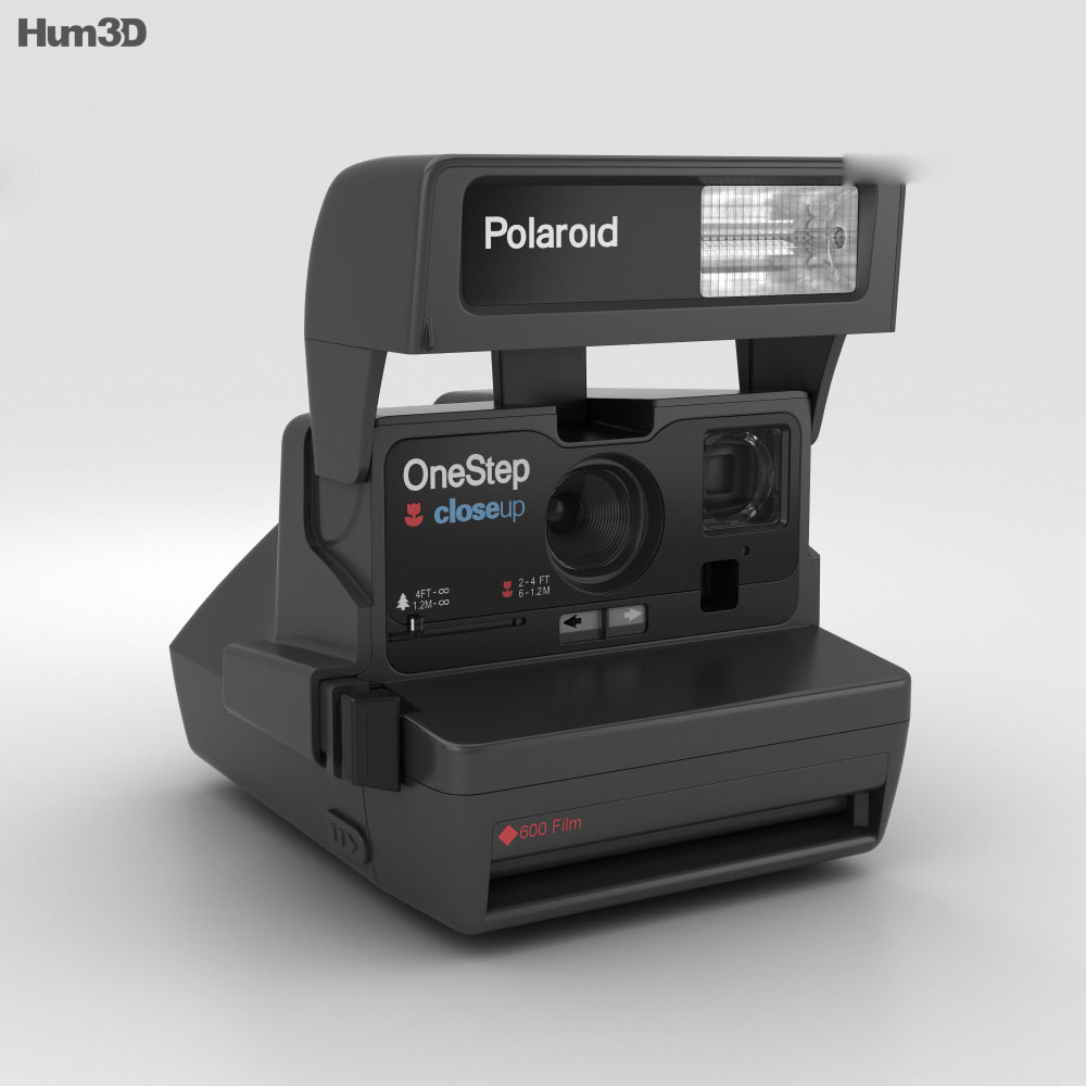 Polaroid OneStep 600 3D 모델 