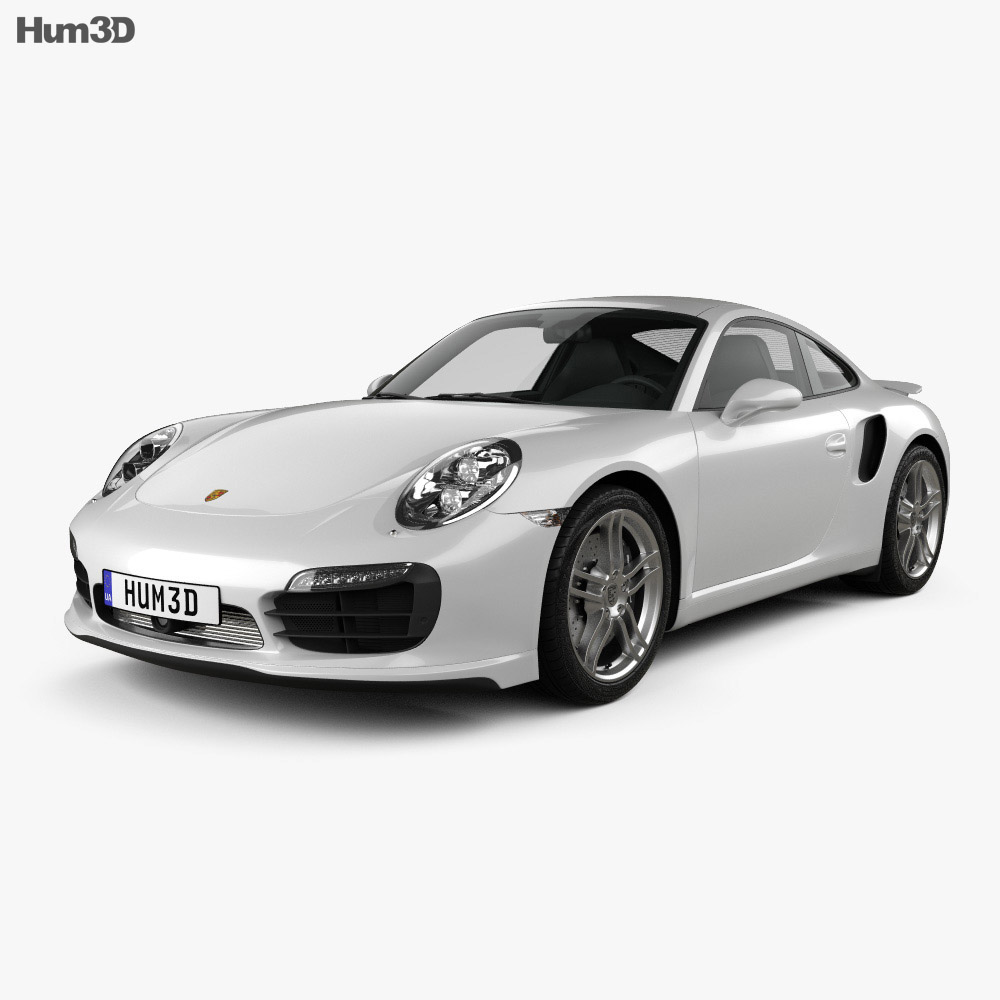 Porsche 911 Turbo S coupé 2020 Modèle 3d