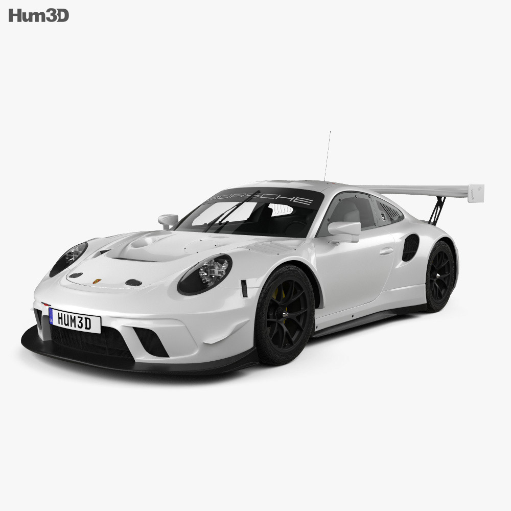 Porsche 911 GT3 R 2022 3D模型
