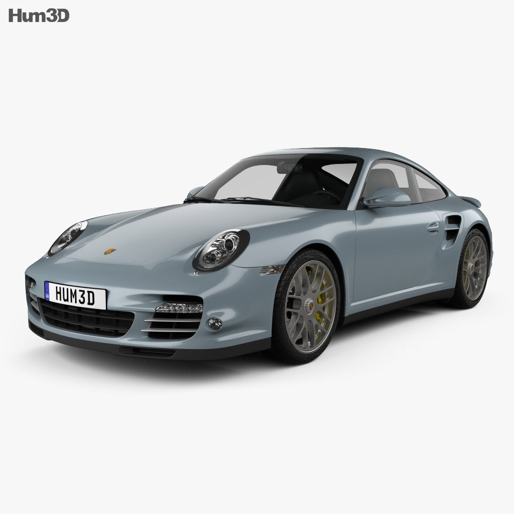 Porsche 911 Turbo S Coupe 2012 3d model