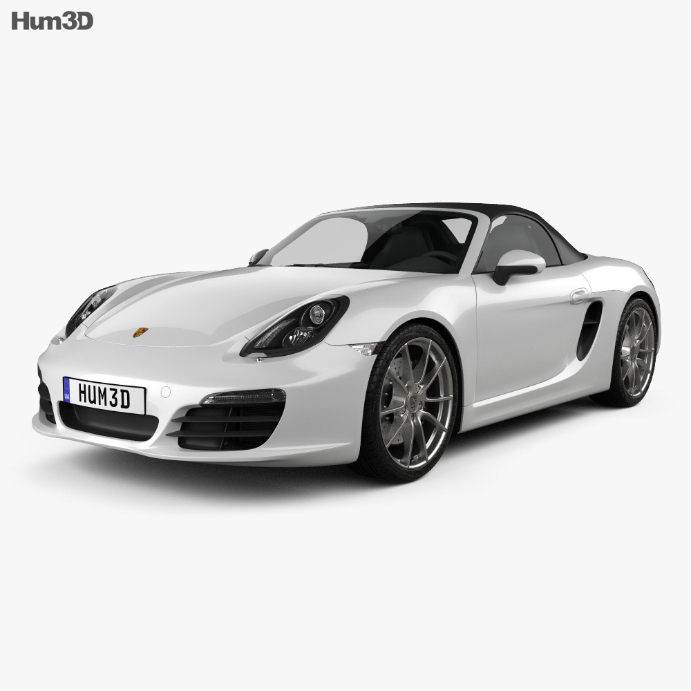 Porsche Boxster 981 2015 3D-Modell