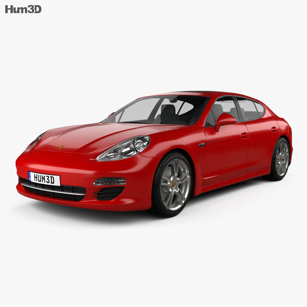Porsche Panamera 2014 3D-Modell