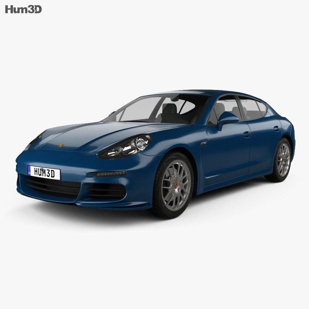 Porsche Panamera 4S 2016 3d model